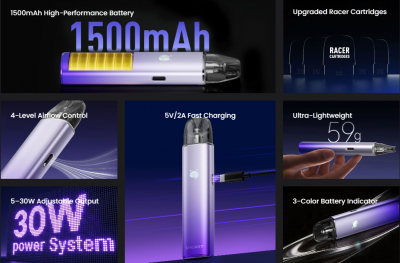 Smoant Flex NEO 1500mAh (Soft Pink)